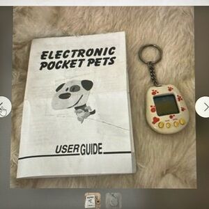 Vtg Electronic Pocket Pet Puppy. Y2K